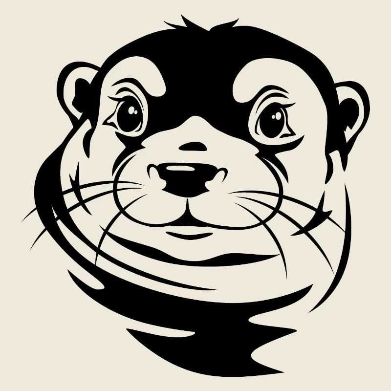 Portrait d’une loutre