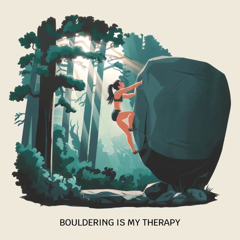 Bouldering is My Therapy – Klettern in der Natur