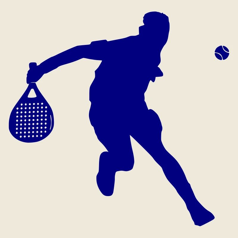 Padel Player Silouhette