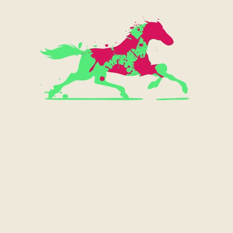 Buntes Pferd