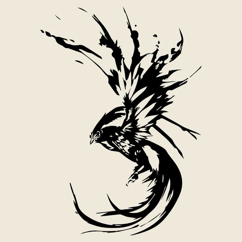 Phönix-Mythischer Vogel