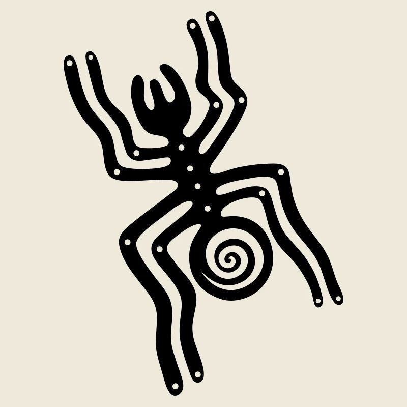 Les lignes de Nazca, l'araignée