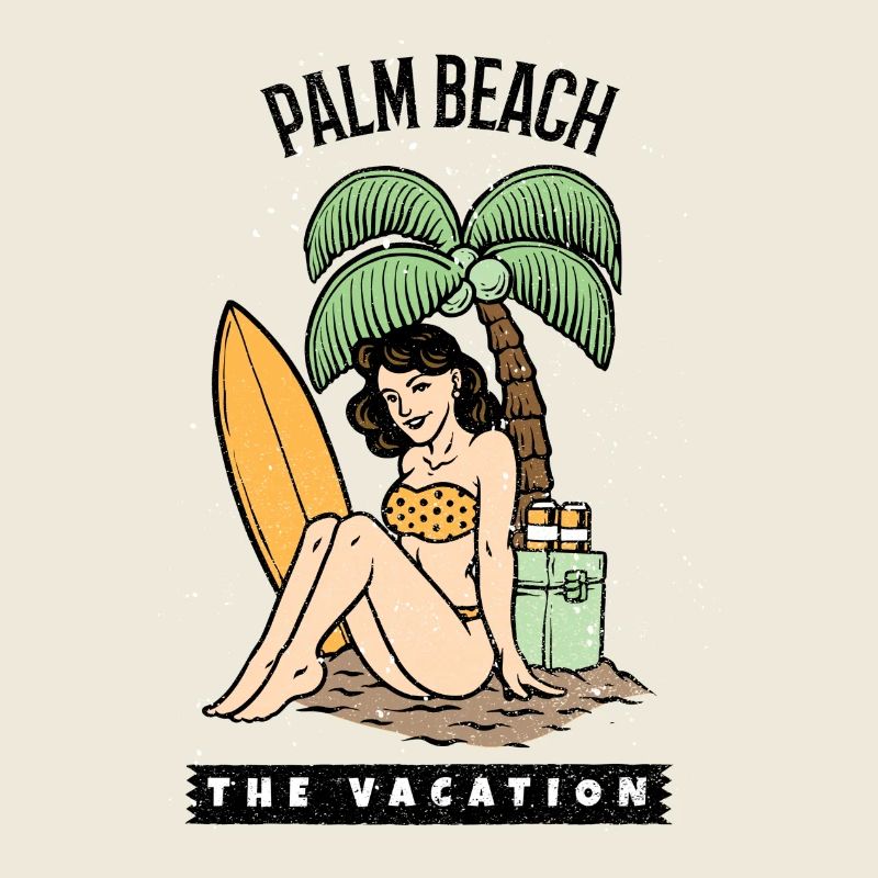 Palm Beach pin up