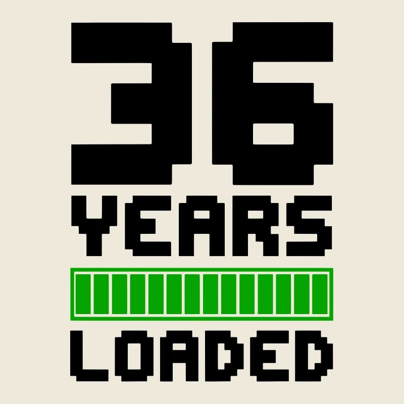 36 ans chargés 36e anniversaire