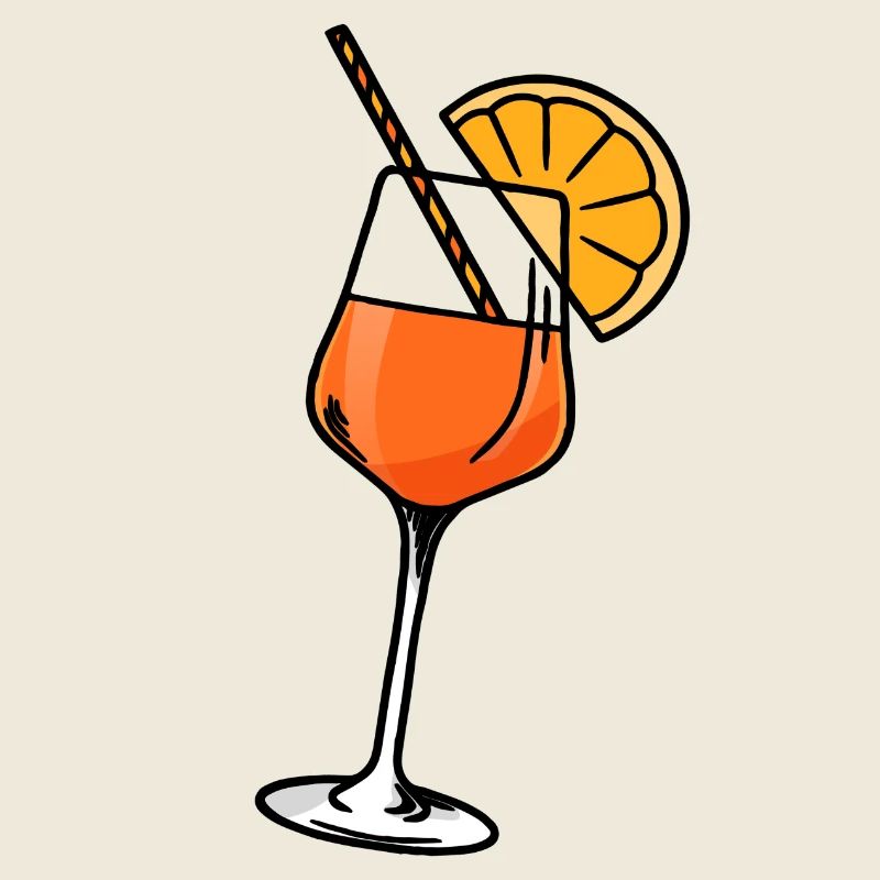 Apéritif Cocktail Aperoli Verre