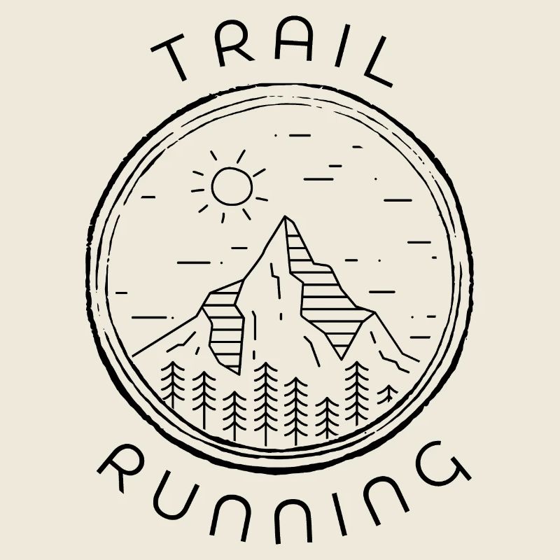Trail Running Montagnes Forest Sun