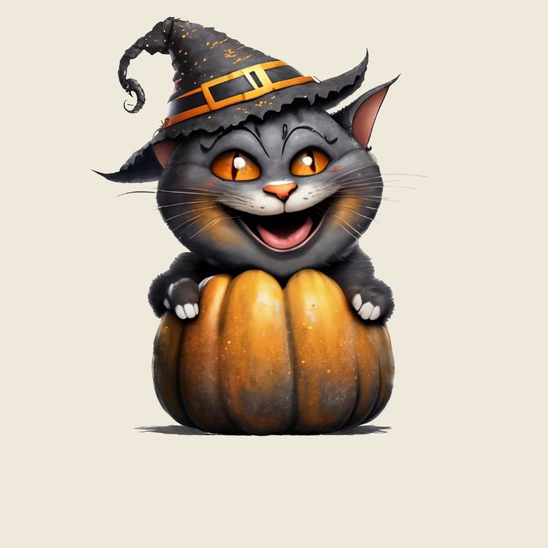 Halloween-Katze