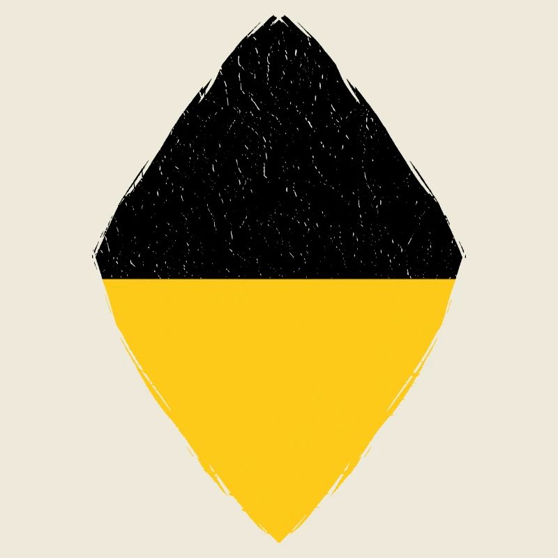 Drapeau du Bade-Wurtemberg Heimat Stuttgart