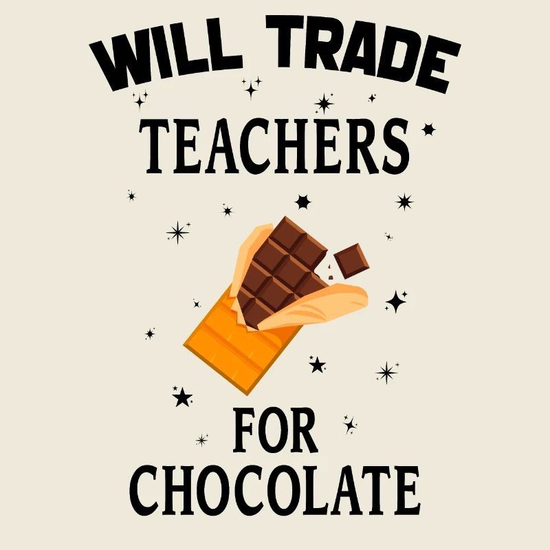 Tauschen Sie Lehrer gegen Schokoladenlehrer Choco