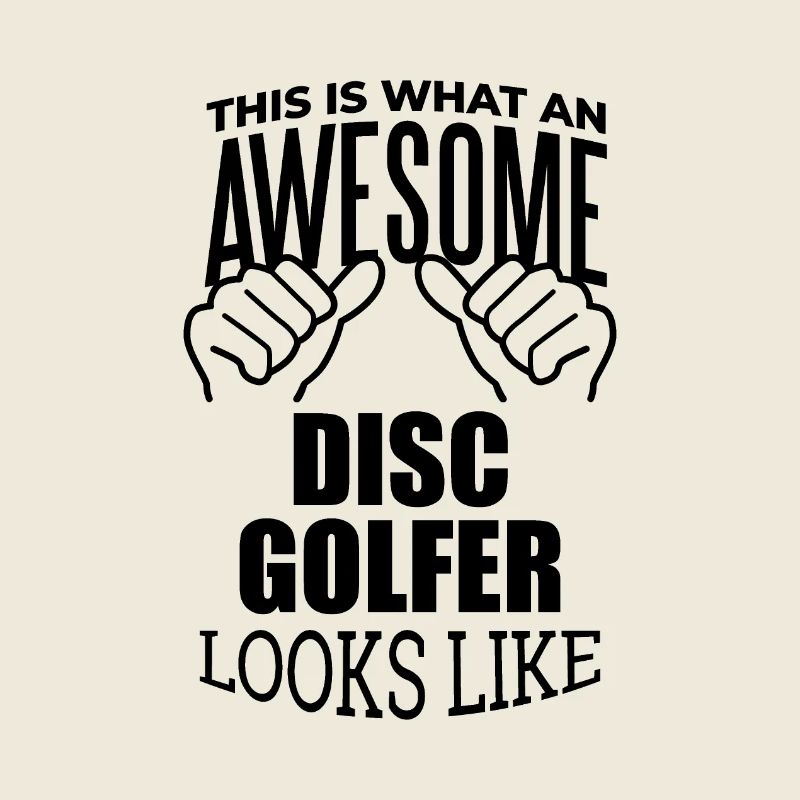Disc golfeur
