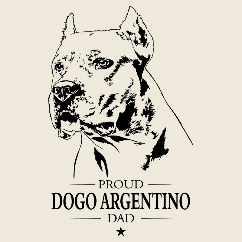 Dogo Argentino Dad Hunde Hund Wilsigns