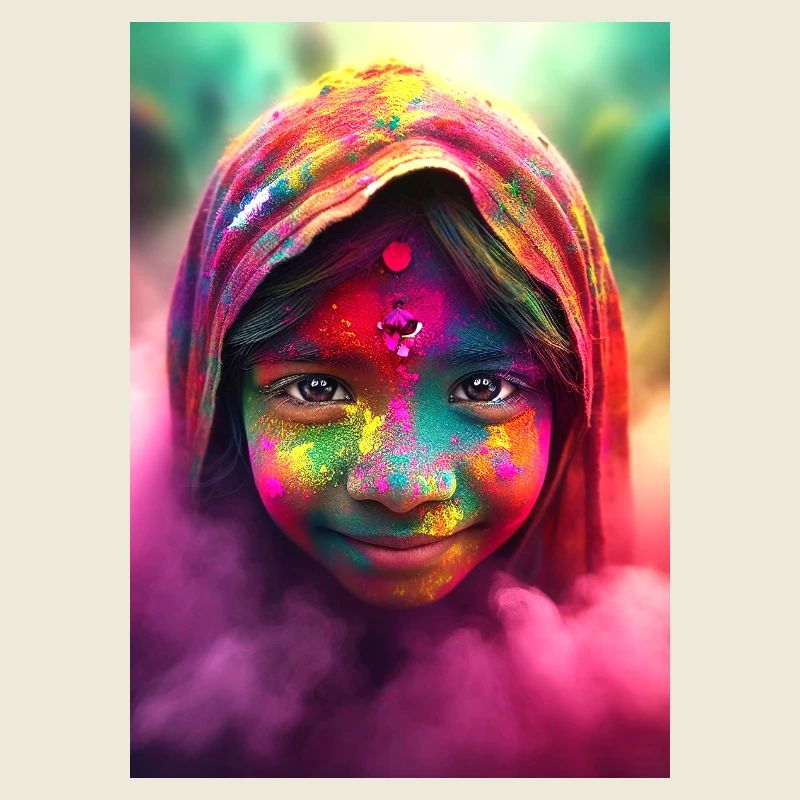Célébrations de Holi en Inde