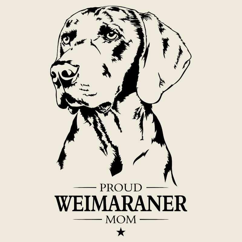 Braque de Weimar Maman Chiens Chien Chasse Chiens Wilsigns