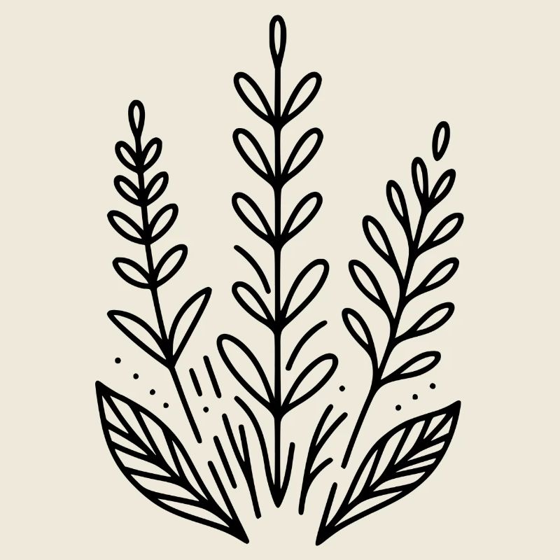 Minimalist Design - Plants
