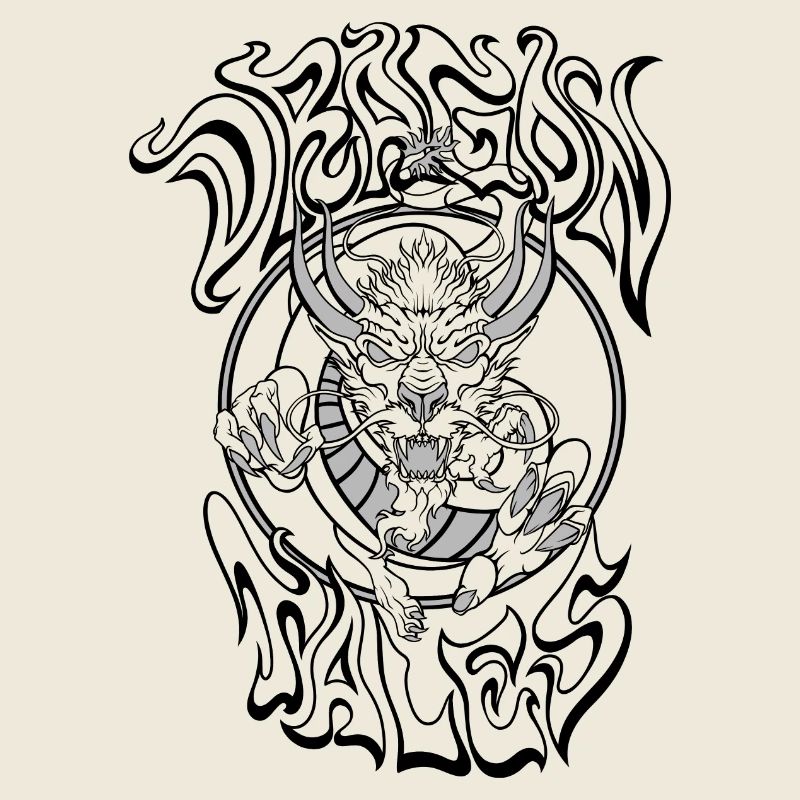 Dragon Tales – Mythical Eastern Dragon Artwork II