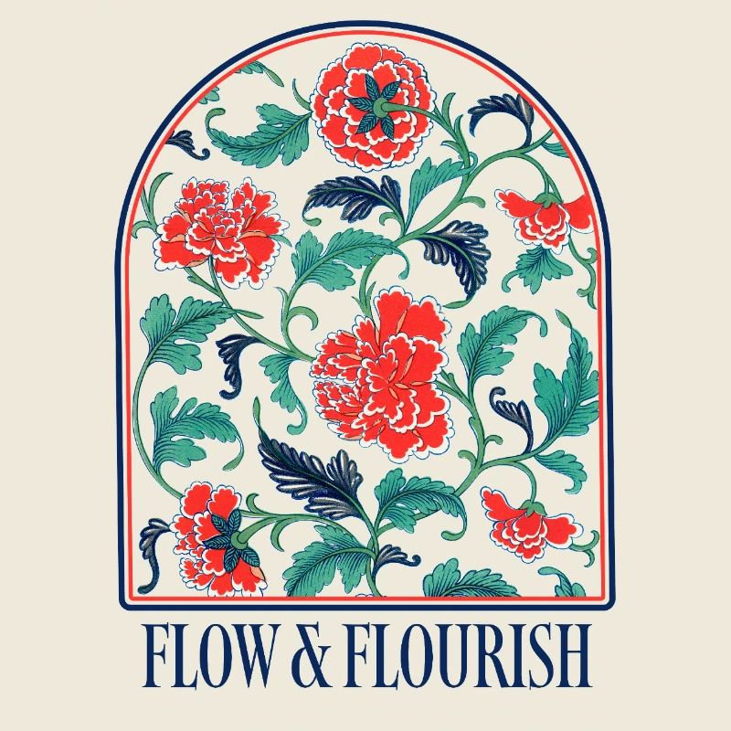 Flow & Flourish Blütenornament