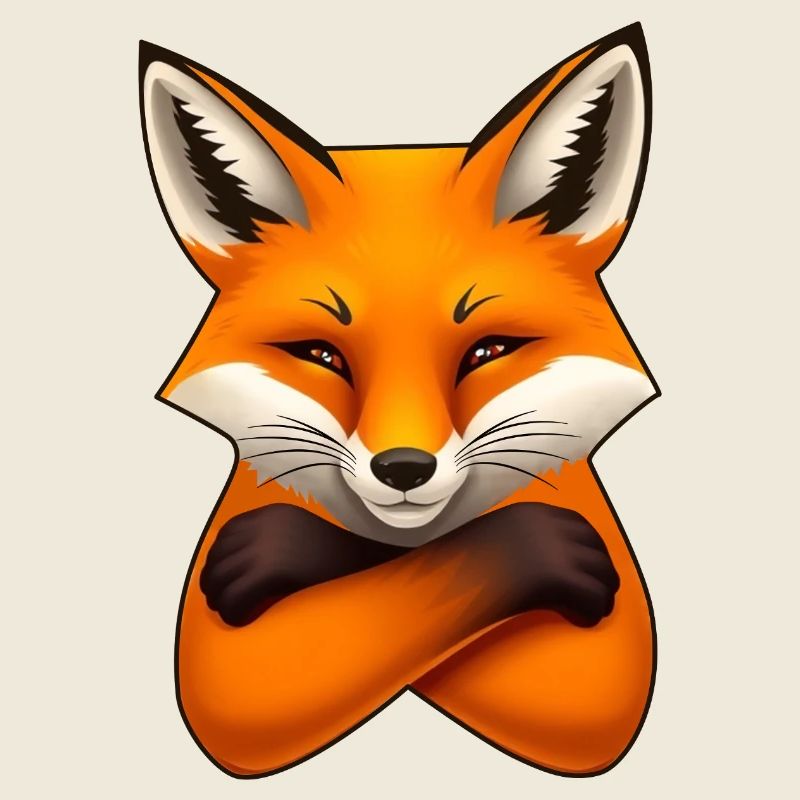 Fox Illustration – Minimalist Design