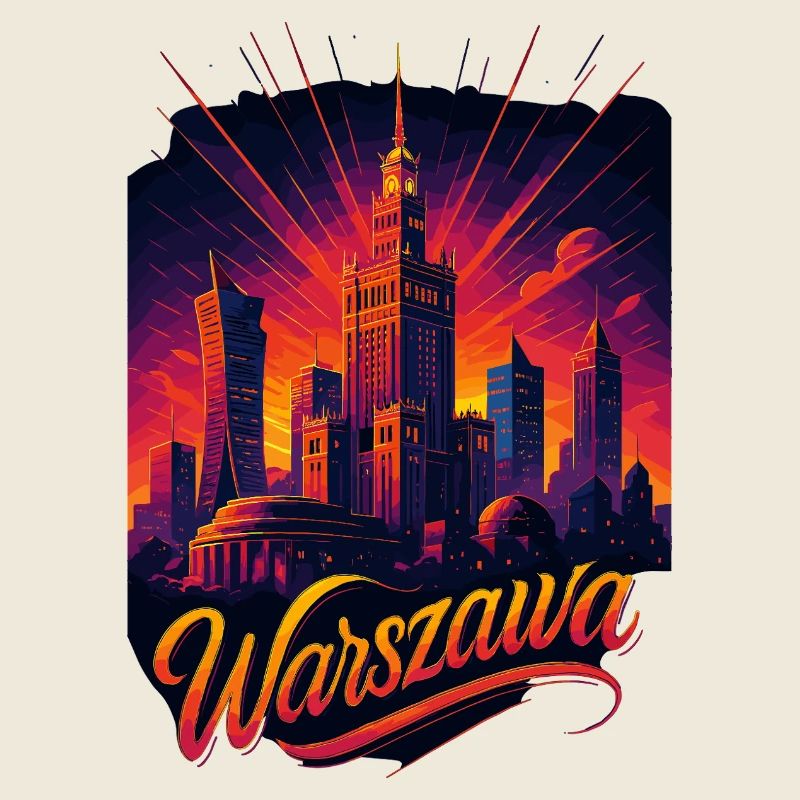Varsovie Warszawa Capitale Pologne Cadeau