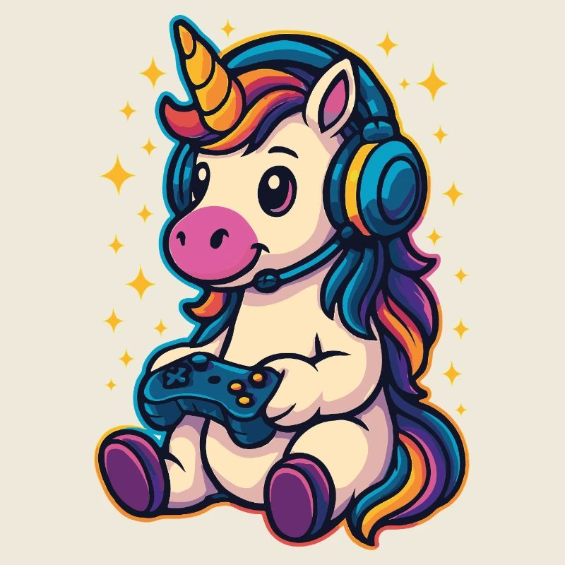Licorne de jeu