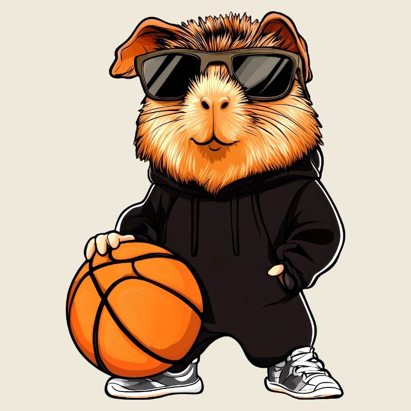 Basket-ball cochon d'Inde
