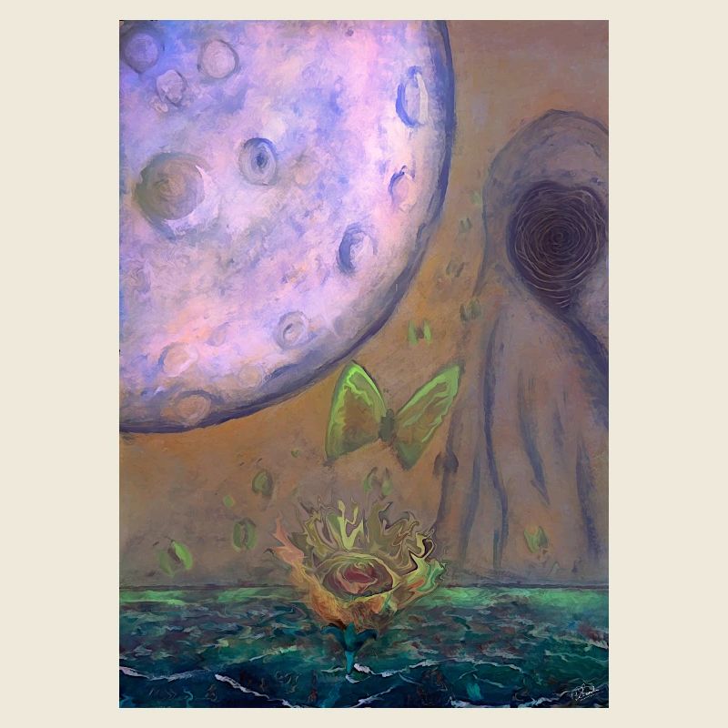 Celestial Dreamscape Illustration