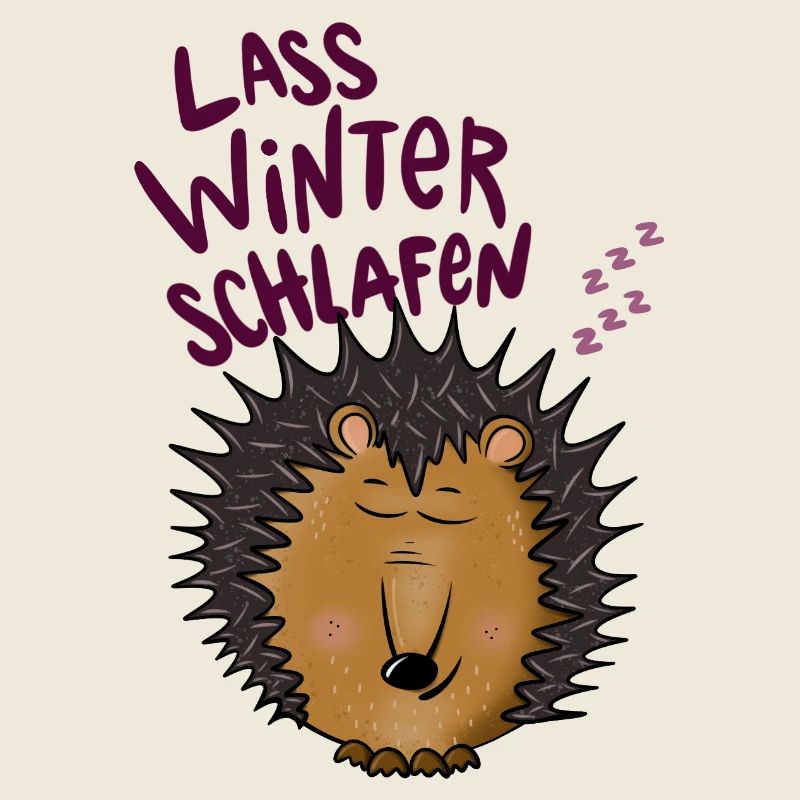 Igel im Winterschlaf
