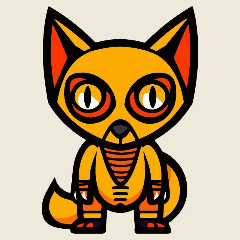 Fox Halloween Comic Funny