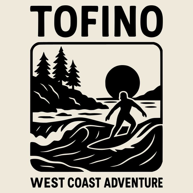tofino surfing