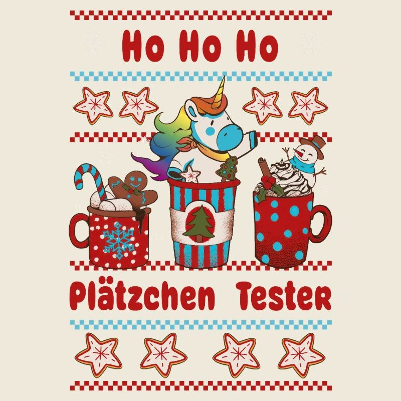 Hohoho Cookie Tester Licorne Noël Avent