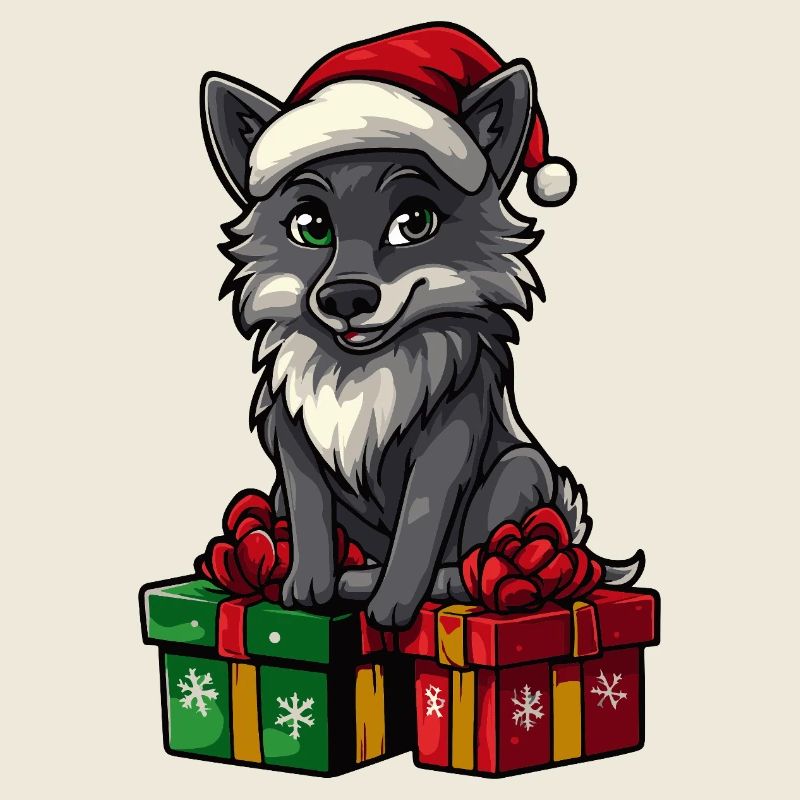 Wolf Weihnachten Geschenke