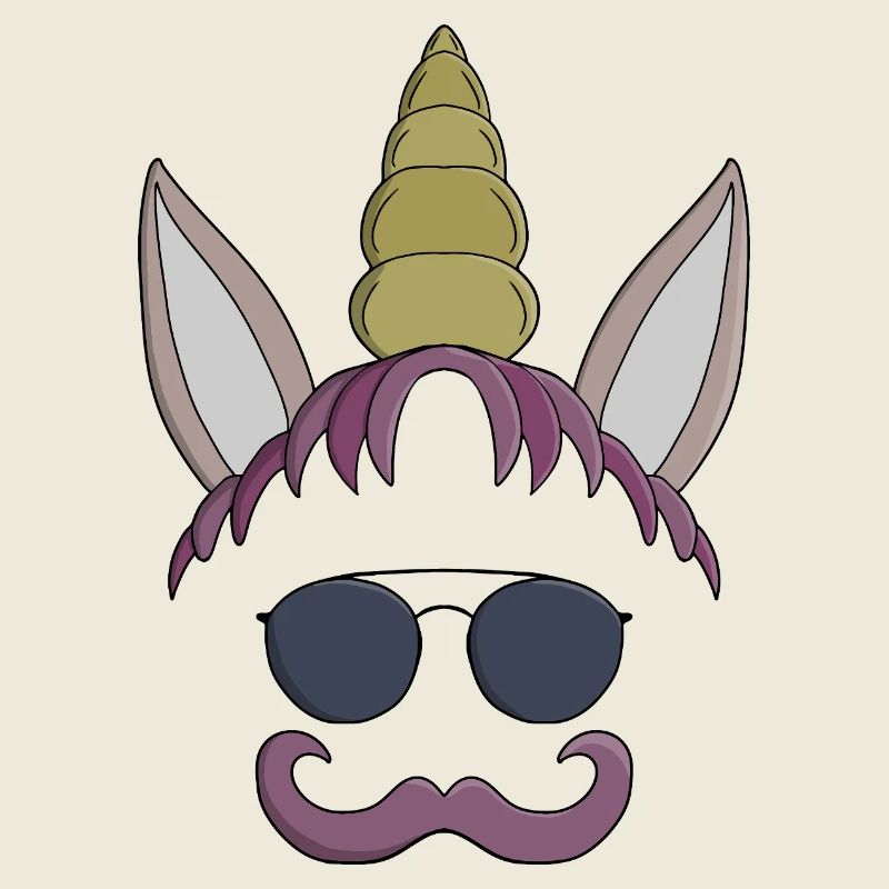 Einhorn-Schnurrbart