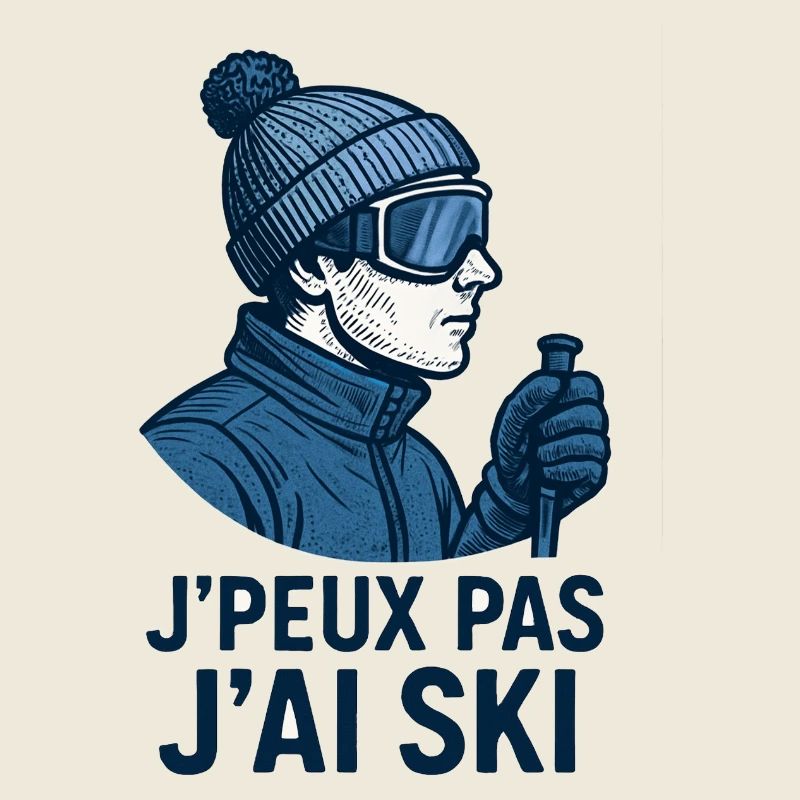 I can't I ski