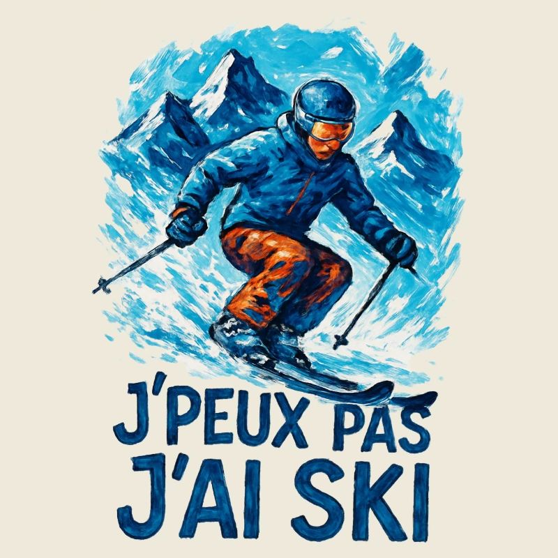 I can't I ski