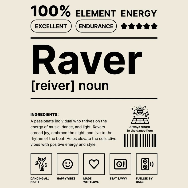 Mode de vie raver