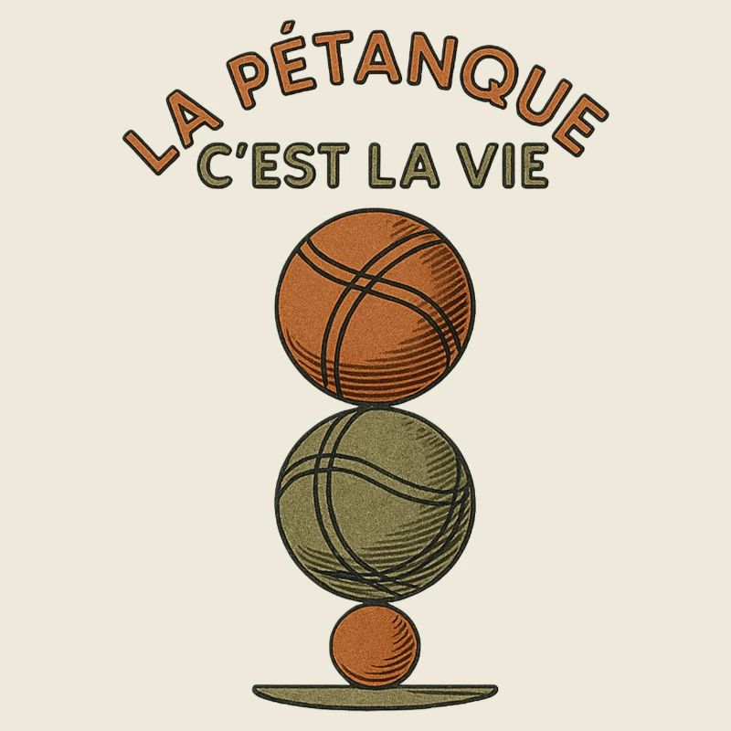 Pétanque ist das Leben