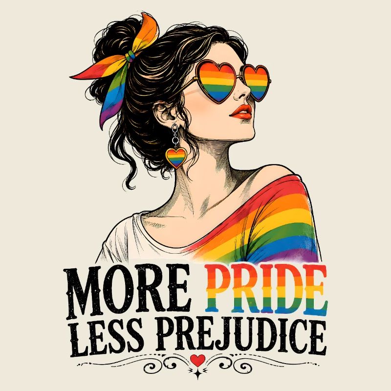Plus d’orgueil moins de préjugés : design rétro LGBTQ