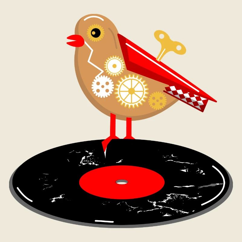 mechanischer Vogel