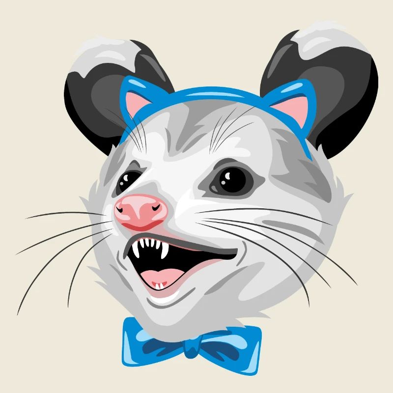 Opossum amusant