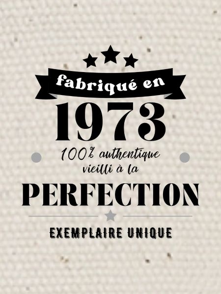 fabriqué en 1973