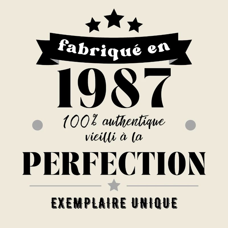 fabriqué en 1987