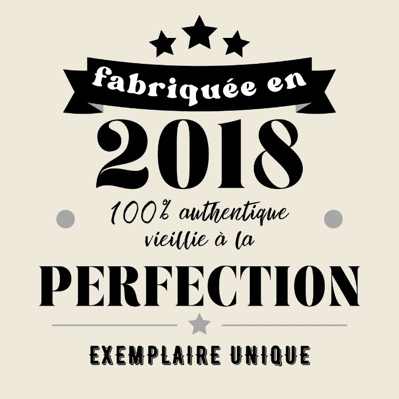 fabriquée en 2018