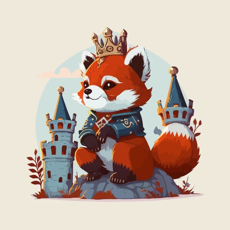 Panda roux royal