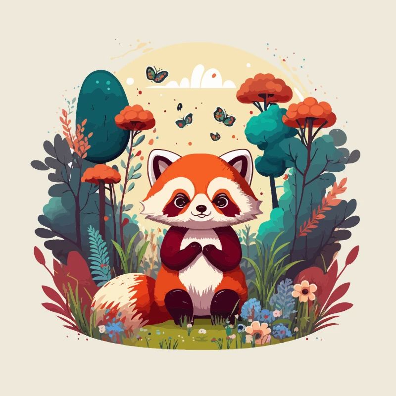 red panda
