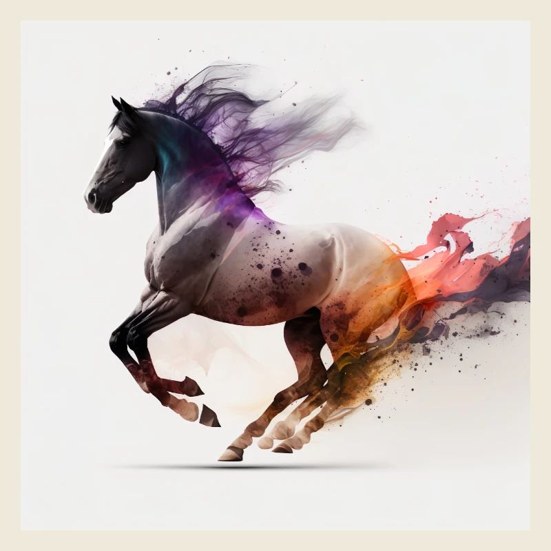 Feuriges Pferd Nr. 11