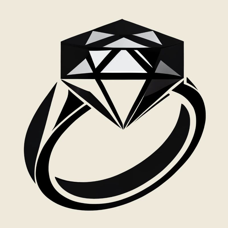 Simple diamond ring for special occasions