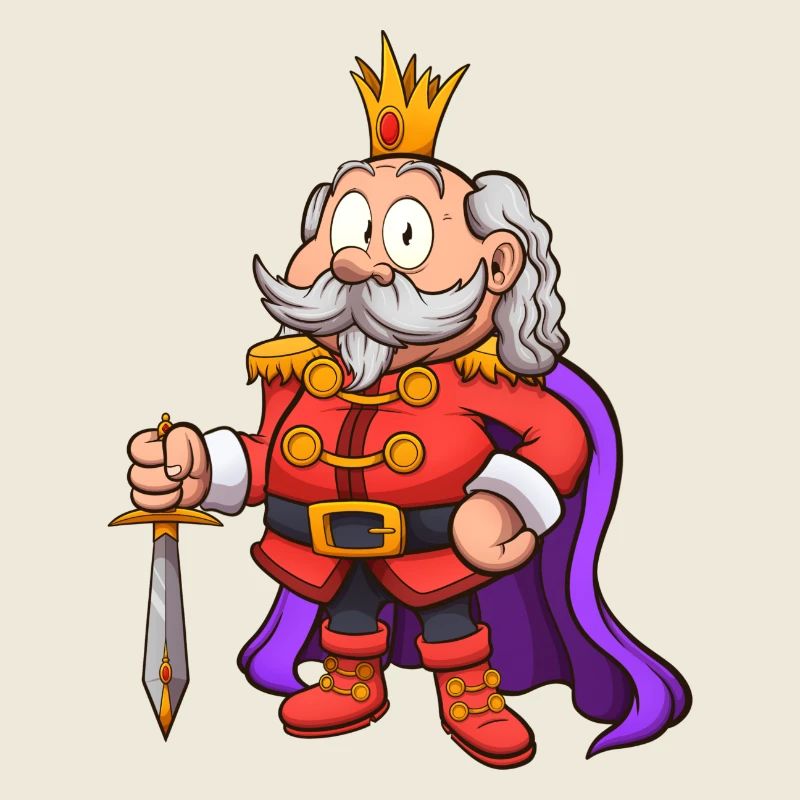 Roi du dessin animé