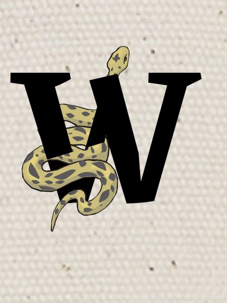 Lettre w serpent