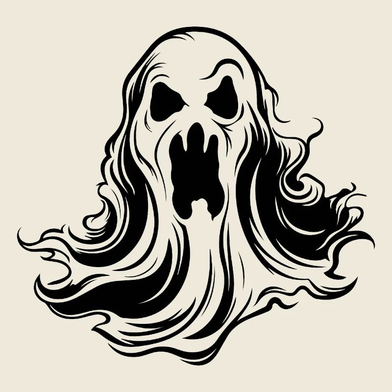 Ghost Ghosts Witching Hour Halloween