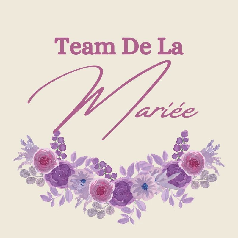 Team de la mariée floral