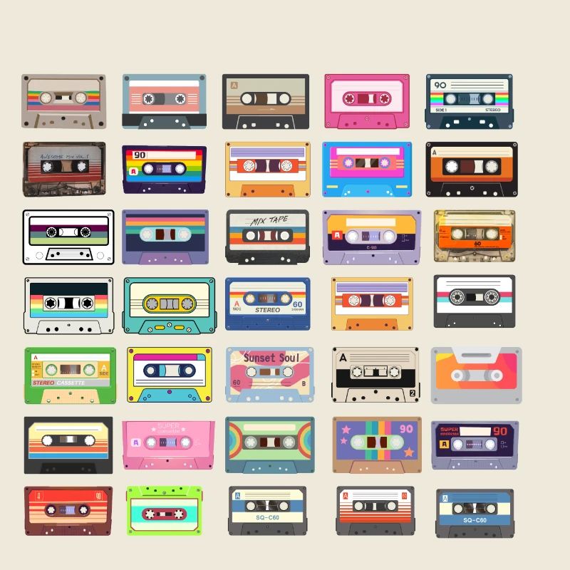 Cassettes rétro